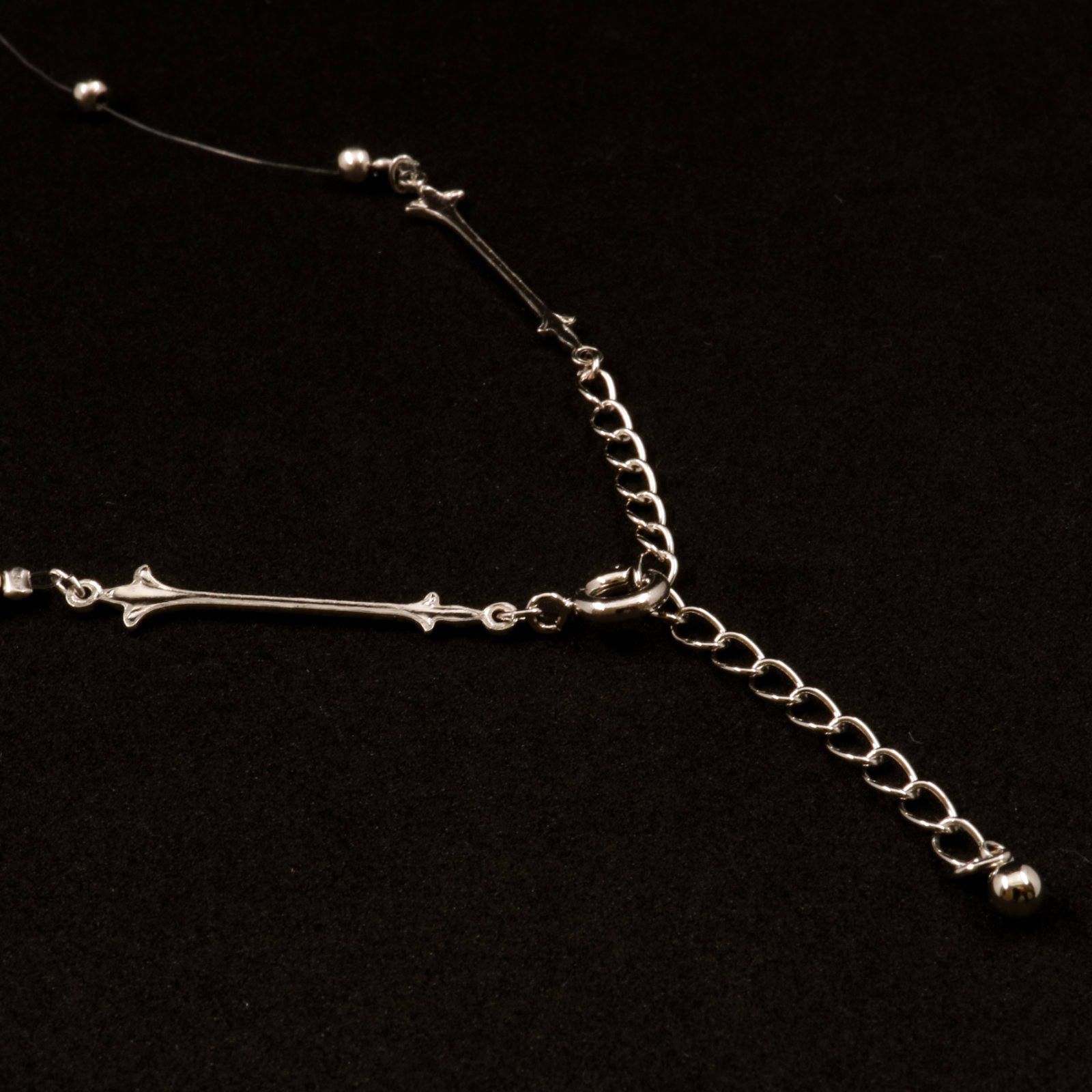 「Point nacklace silver」ネックレス