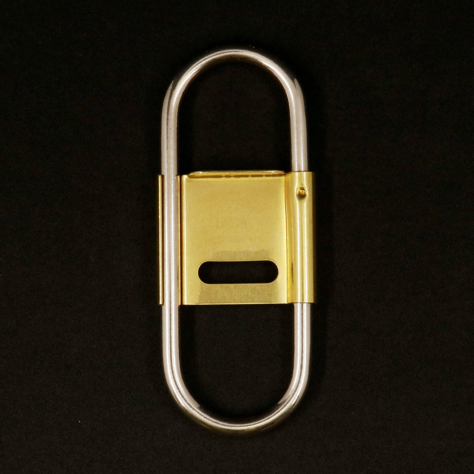 「Delta」キーリング ニッケル×ブラス