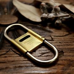 「Delta」キーリング ニッケル×ブラス