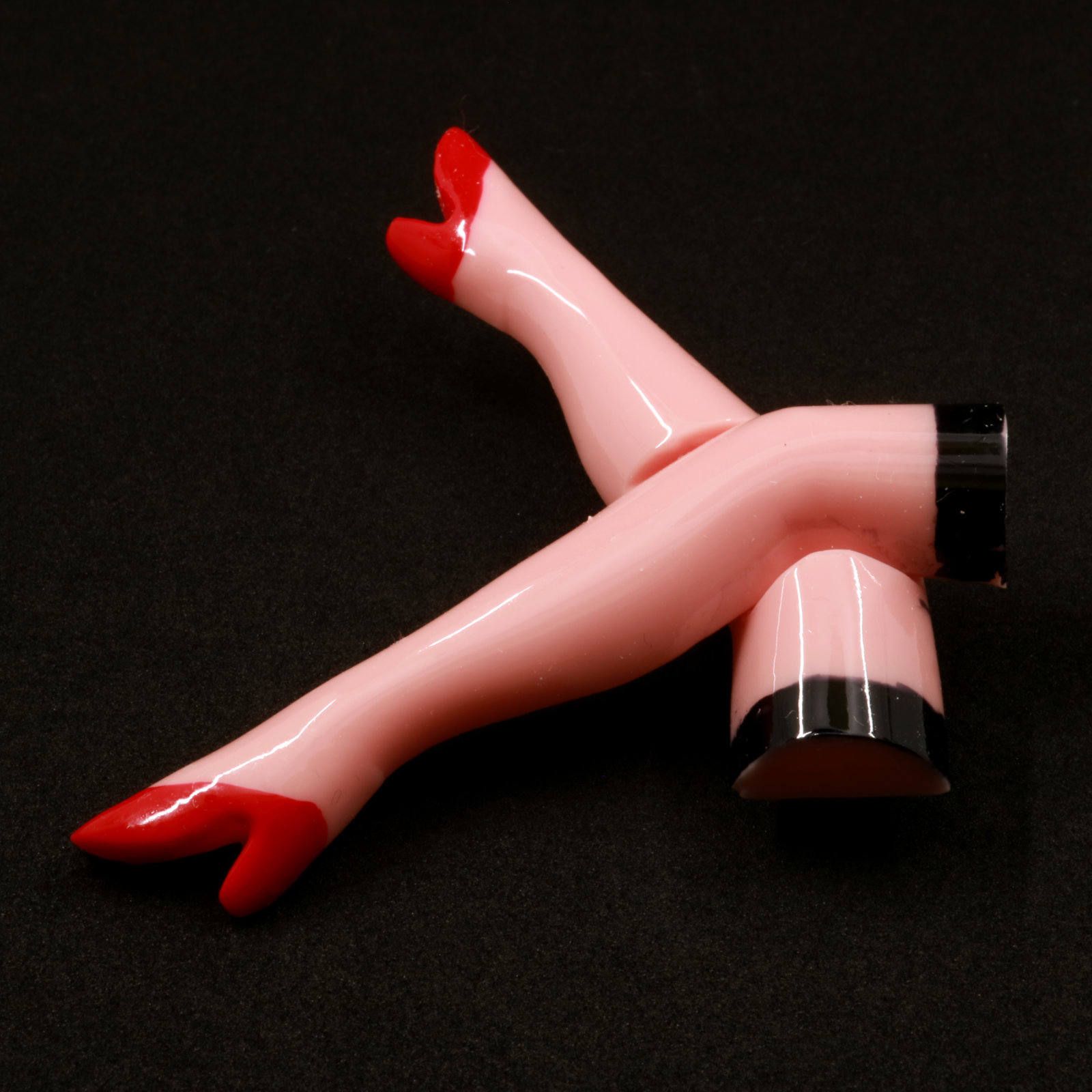 「セクシーレッグ」 ブローチ 40'sスタイル