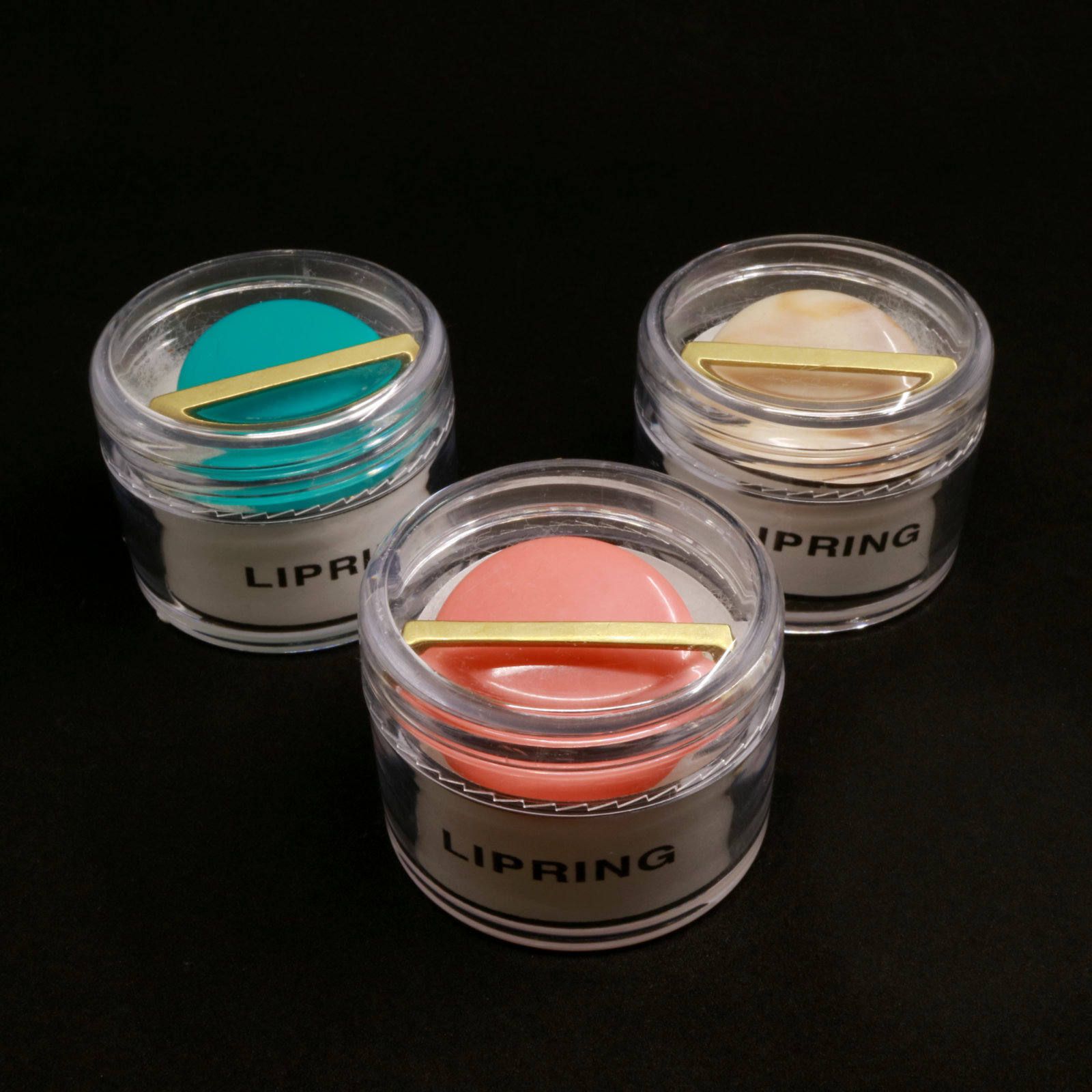 「LIP RING dark gray」リング