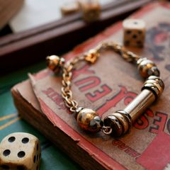 「レトロシリンダー」ブレスレット ヨーロッパ 1990s