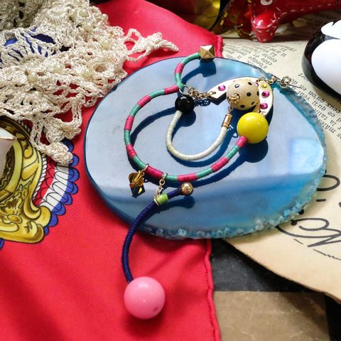 「Funambule」ピアス（片耳）【CIRQUE de sachikoism】