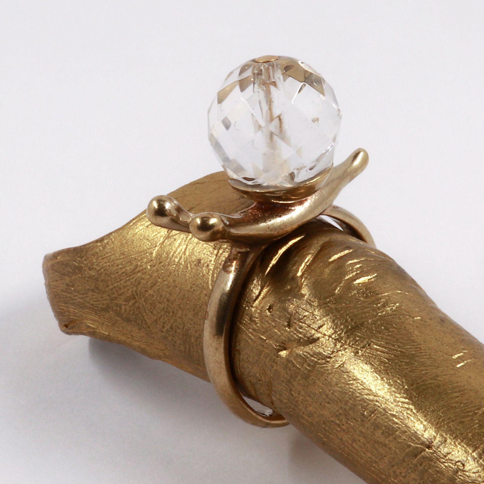 「snail ring」リング