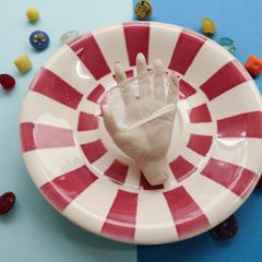 「7パネル持ち手」ブローチ