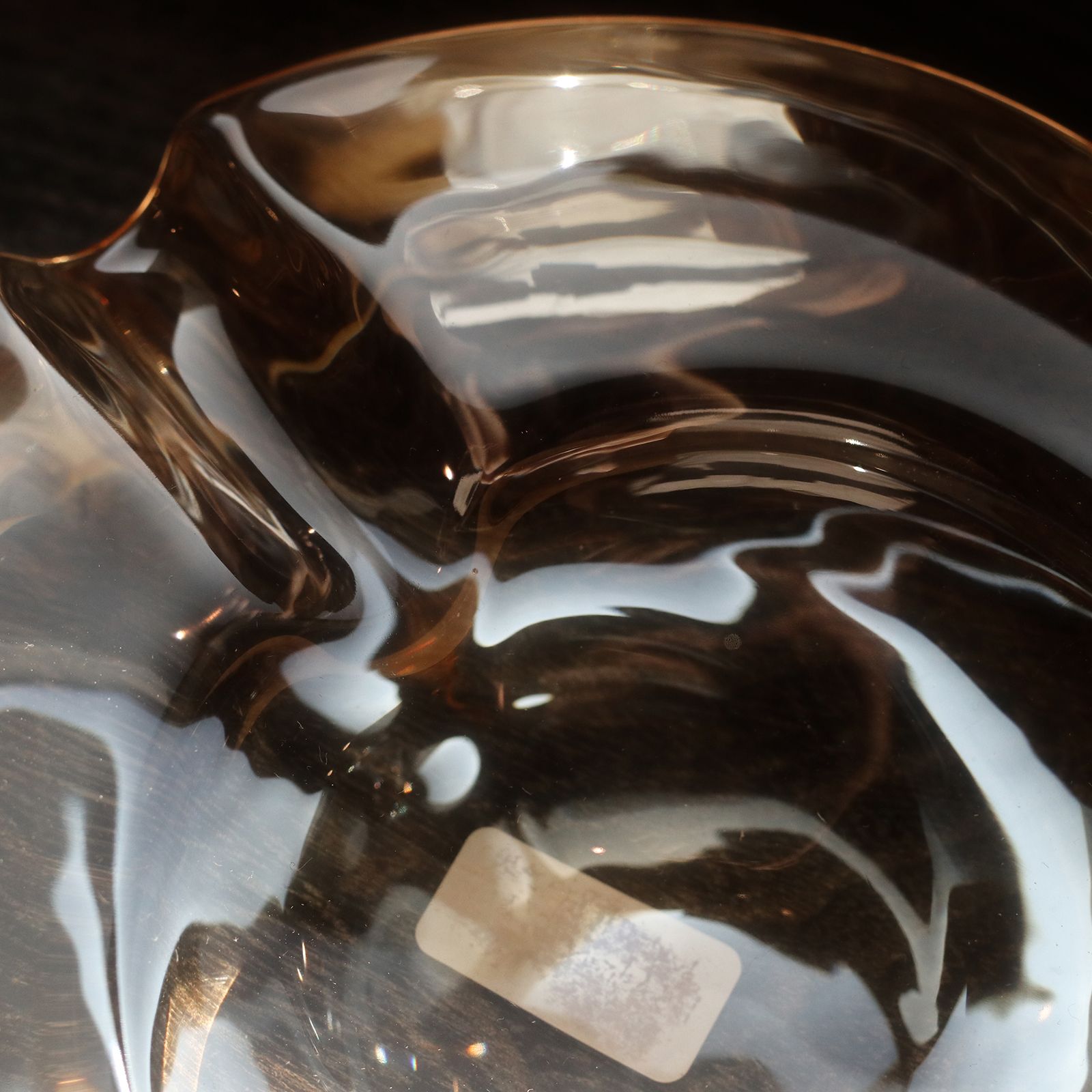 「GLASS ASHTRAY Large」クリア