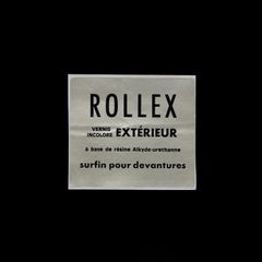 「ROLLEX」ヴィンテージステッカー ヨーロッパ