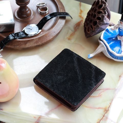 「ZOU」短財布 ブラック