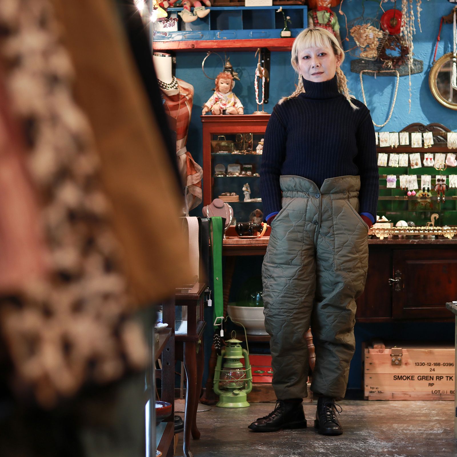 「M85 リメイクライナーパンツ」デッドストック/リメイク チェコ