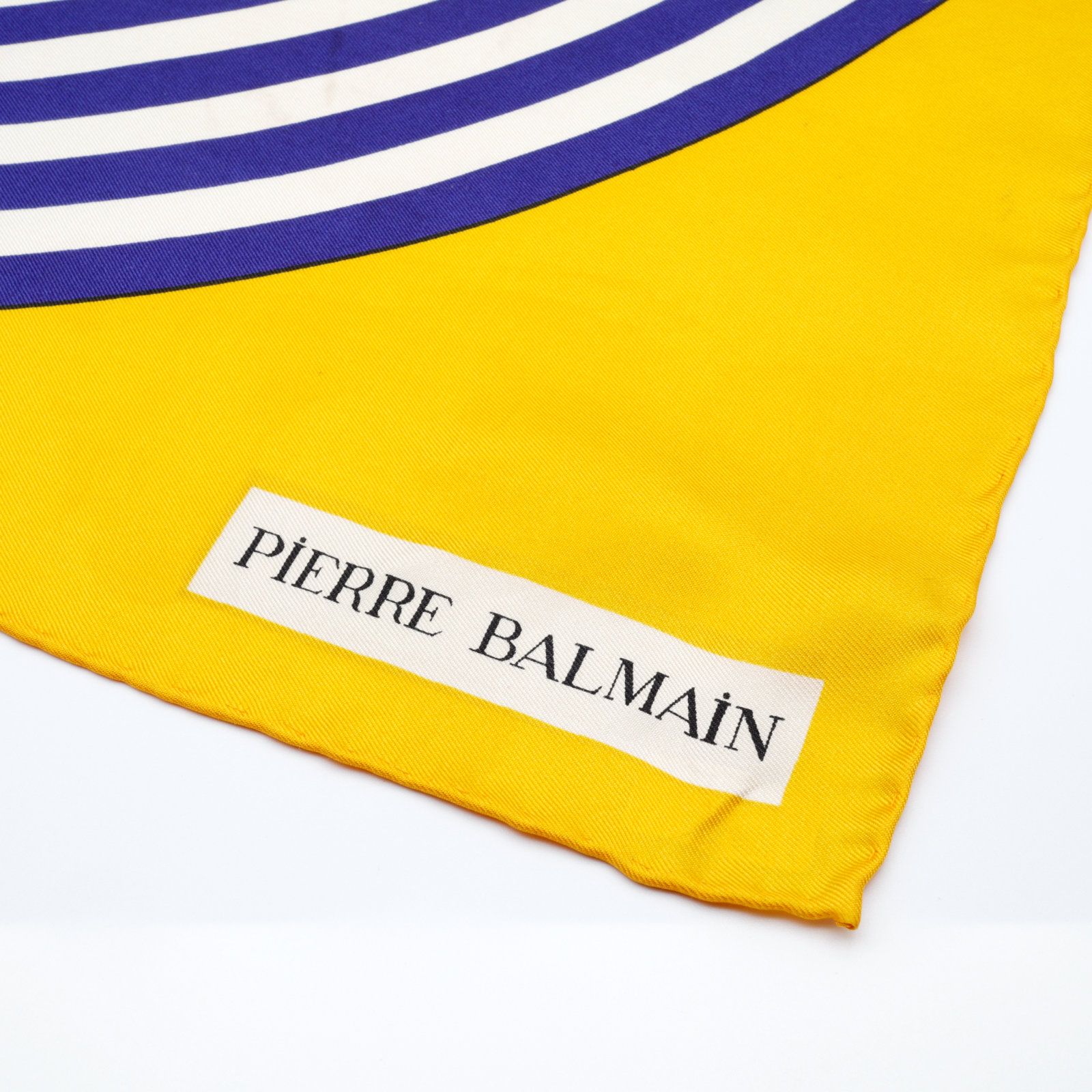 「サークル」ヴィンテージスカーフ PIERRE BALMAIN