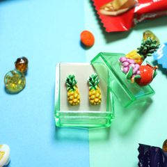 「80s BOXパイナップル」 ピアス イギリス