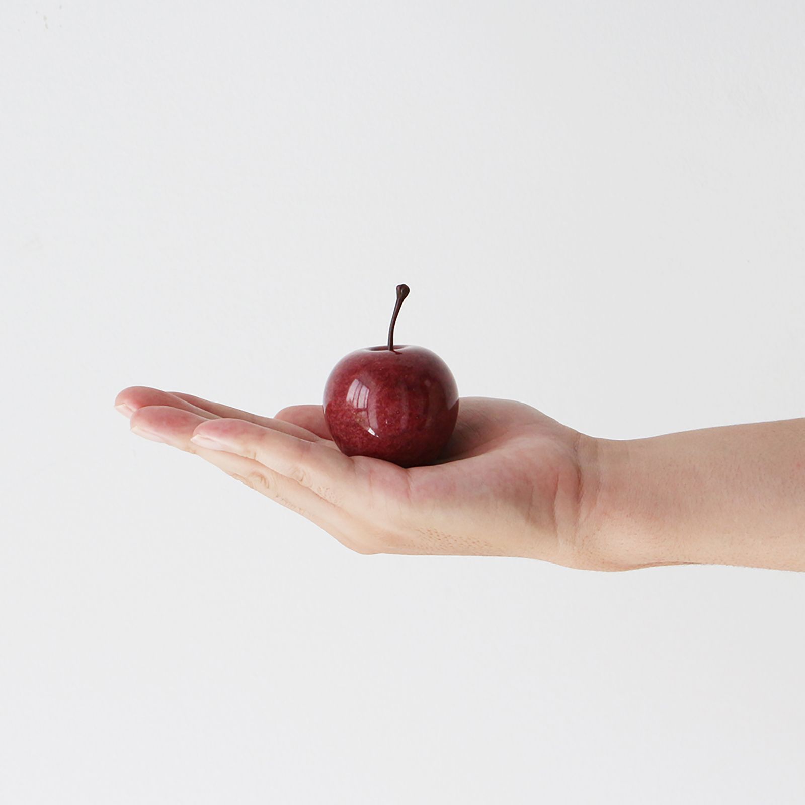 「Marble Apple Small」Red