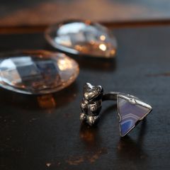 「Bear & Stone  Ring △」リング