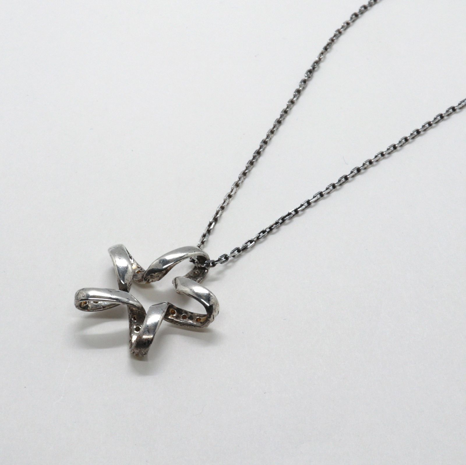 「ウェーブスター」ネックレス silver925 イタリア