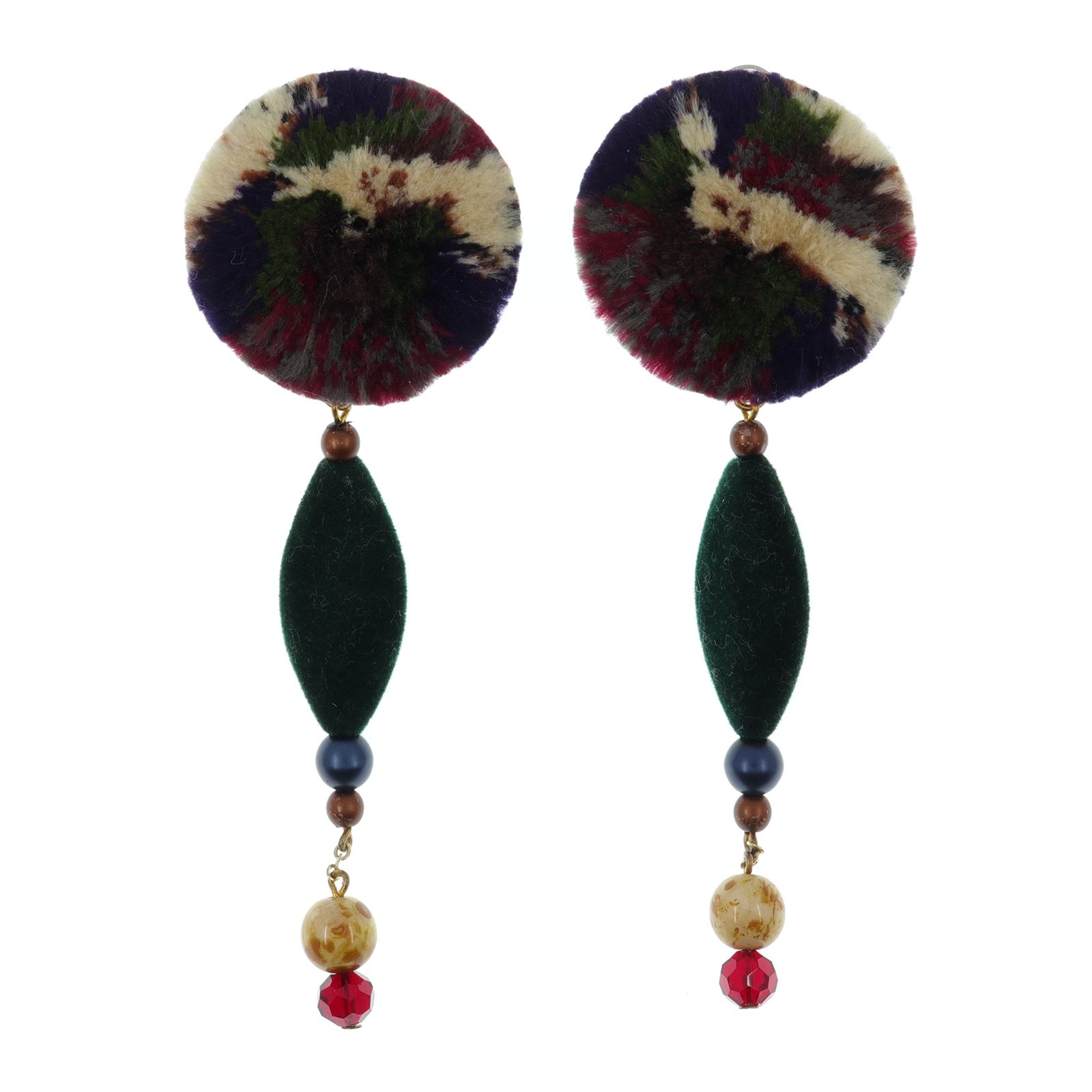 「TRIBO Beads」イヤリング