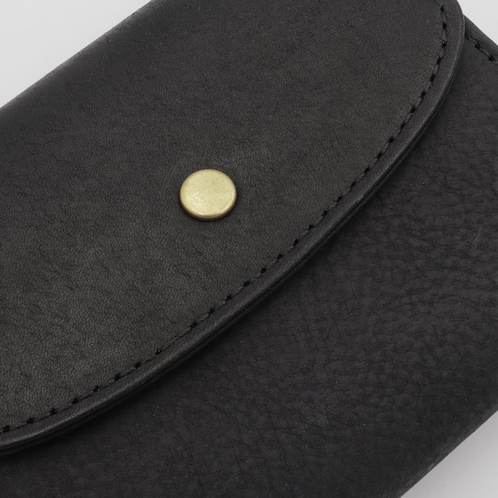 「PUFU」ミドル財布 グリーン