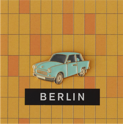 「Trabant Blue」ピンズ ベルリンコレクション