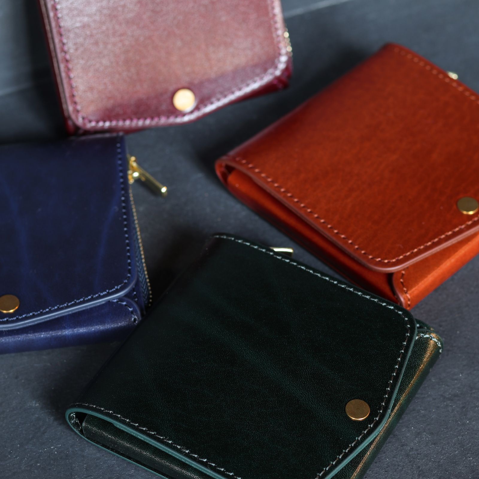 「小さく薄い財布SAKU ver.3 Plus Rugato ルガト」ブルー