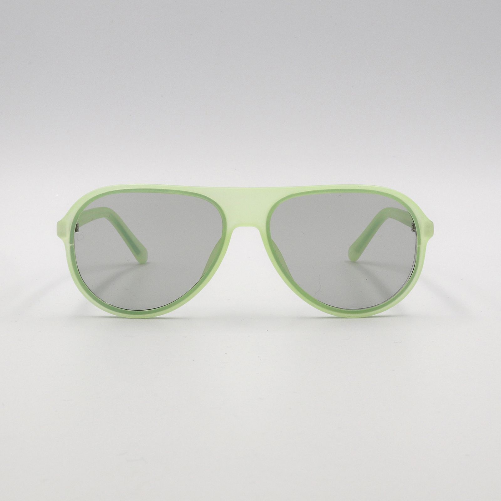 「Robyn」POLYFONIA STUDIO Session "Carole Baijings  Ciqi" Sunglasses Lime Haze x Light Gray Lens