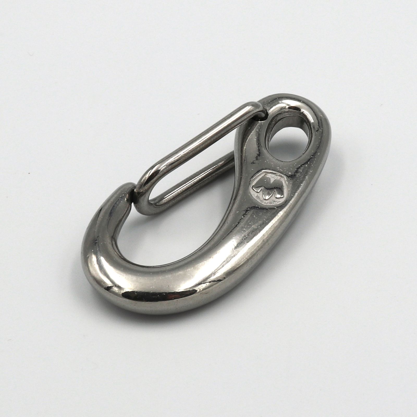 【正規品】SS LINK TWIST CARABINER シルバーメタルカラビナ DETAIL INC. - 「SAILOR CARABINER S」カラビナ キーリング