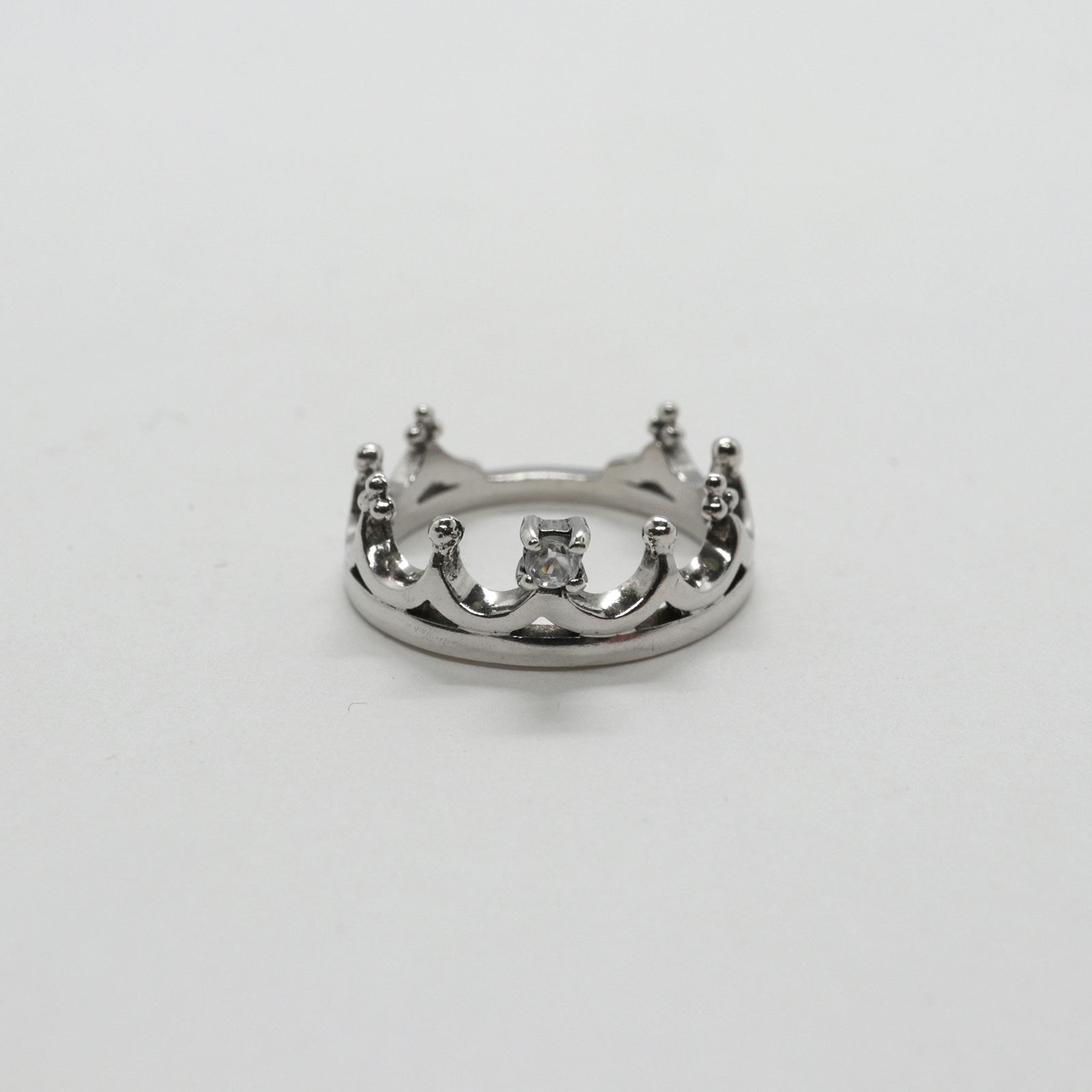 「クラウン・シャルム」リング ヨーロッパ 1990s silver925