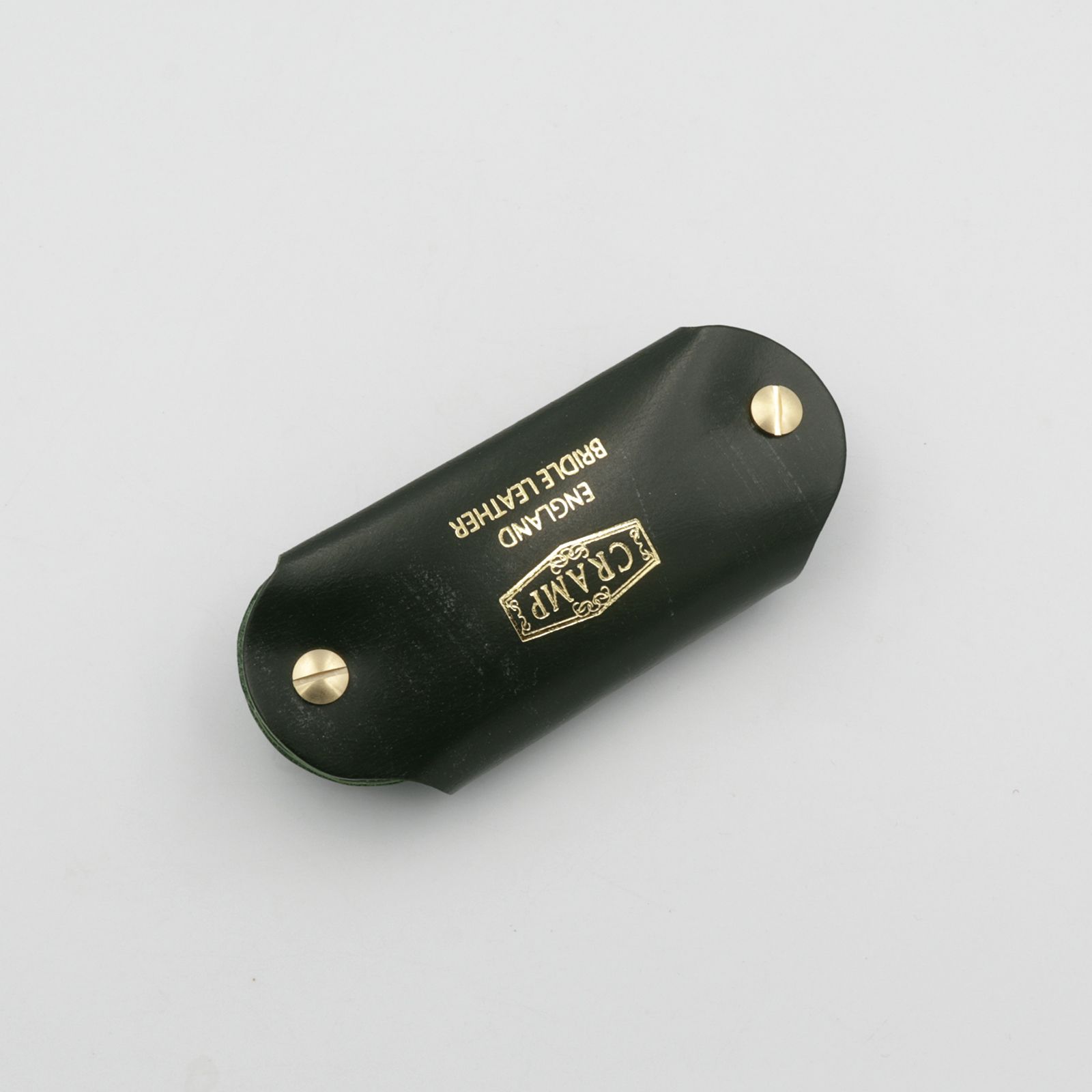 【Cramp】ミニキーケース＆シューホーン ブライドルレザー グリーン