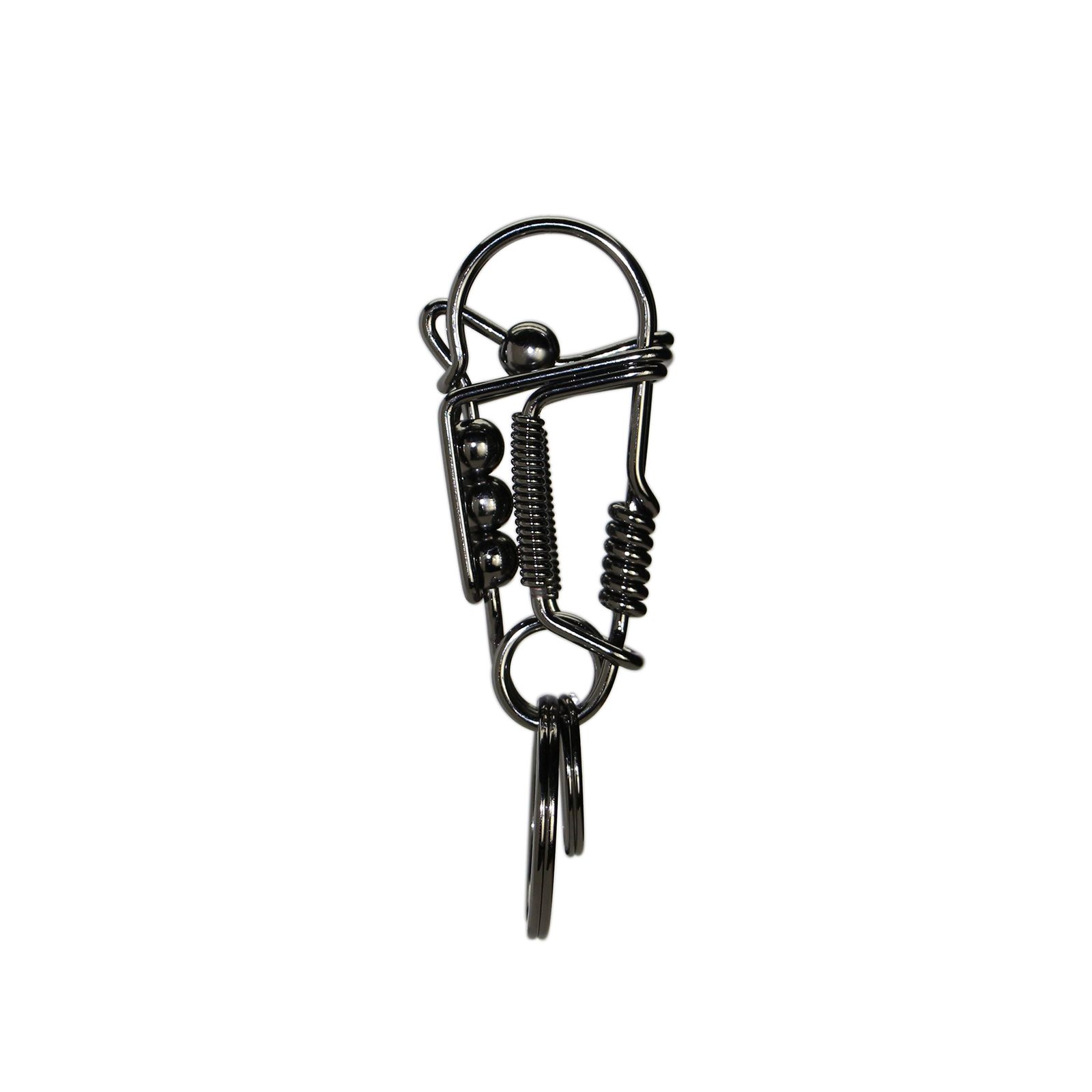 Metal Wire Carabiner ブラック