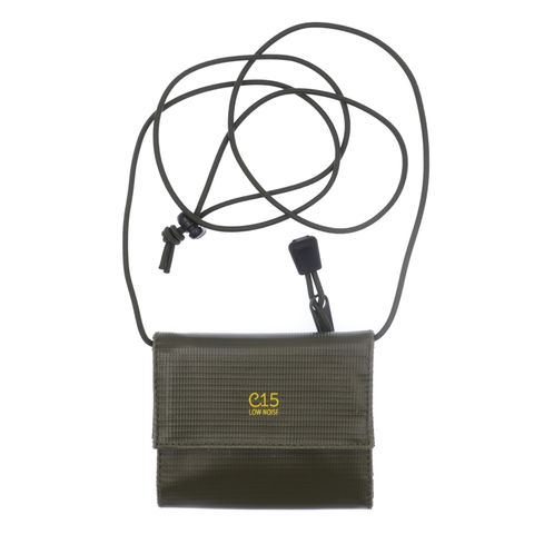 「C15 Mini Wallet」ショルダーウォレットS オリーブ