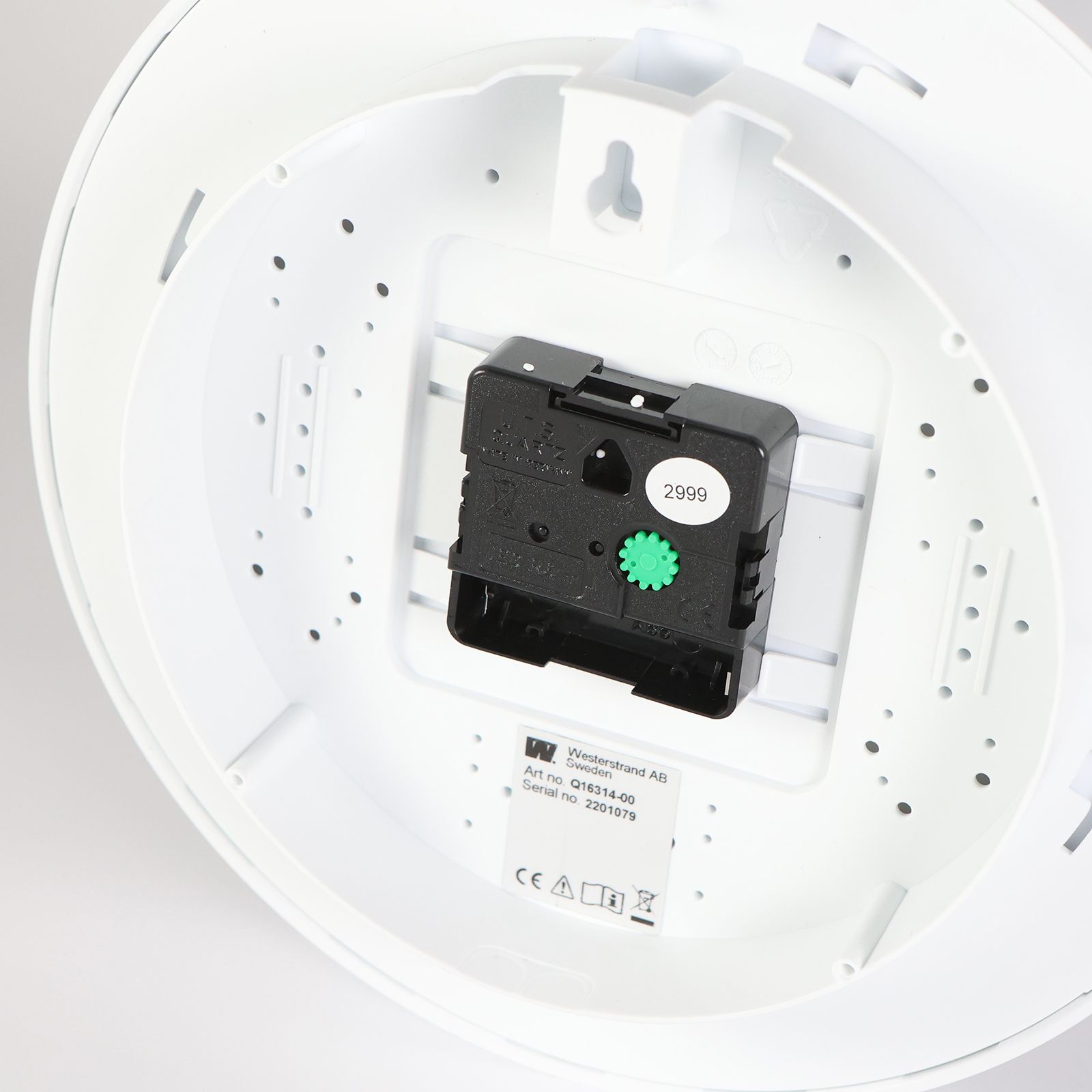ANALOGUE INDOOR CLOCK Office（Φ300）【WESTERSTRAND】スウェーデン