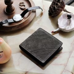 「ZOU」短財布 グレー