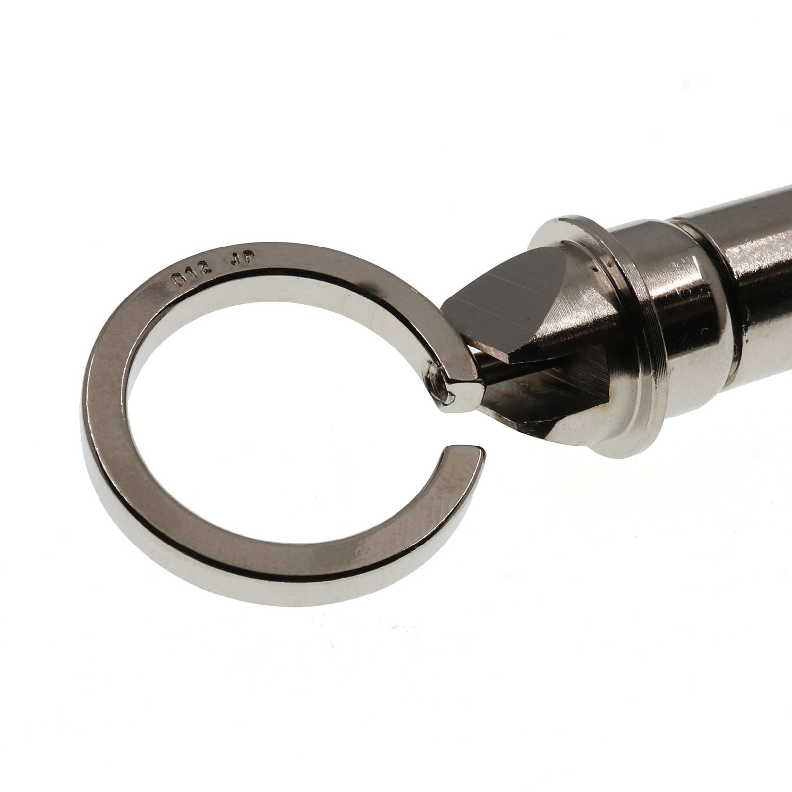 「Bullet Key Ring」キーリング ニッケル×ブラス