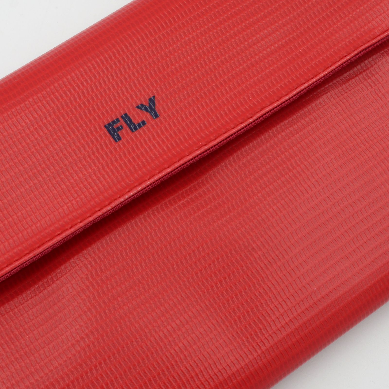 「FLY Long Wallet」ショルダーウォレットXL レッド