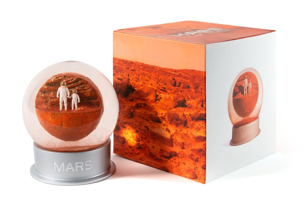 「MARS DUST GLOBE」 スノードーム