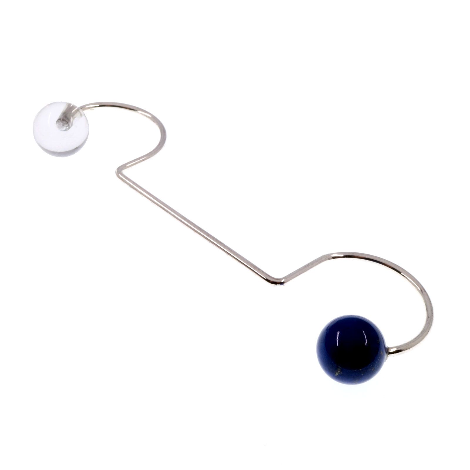 「TWO DOTS RAPIS」リング シルバー