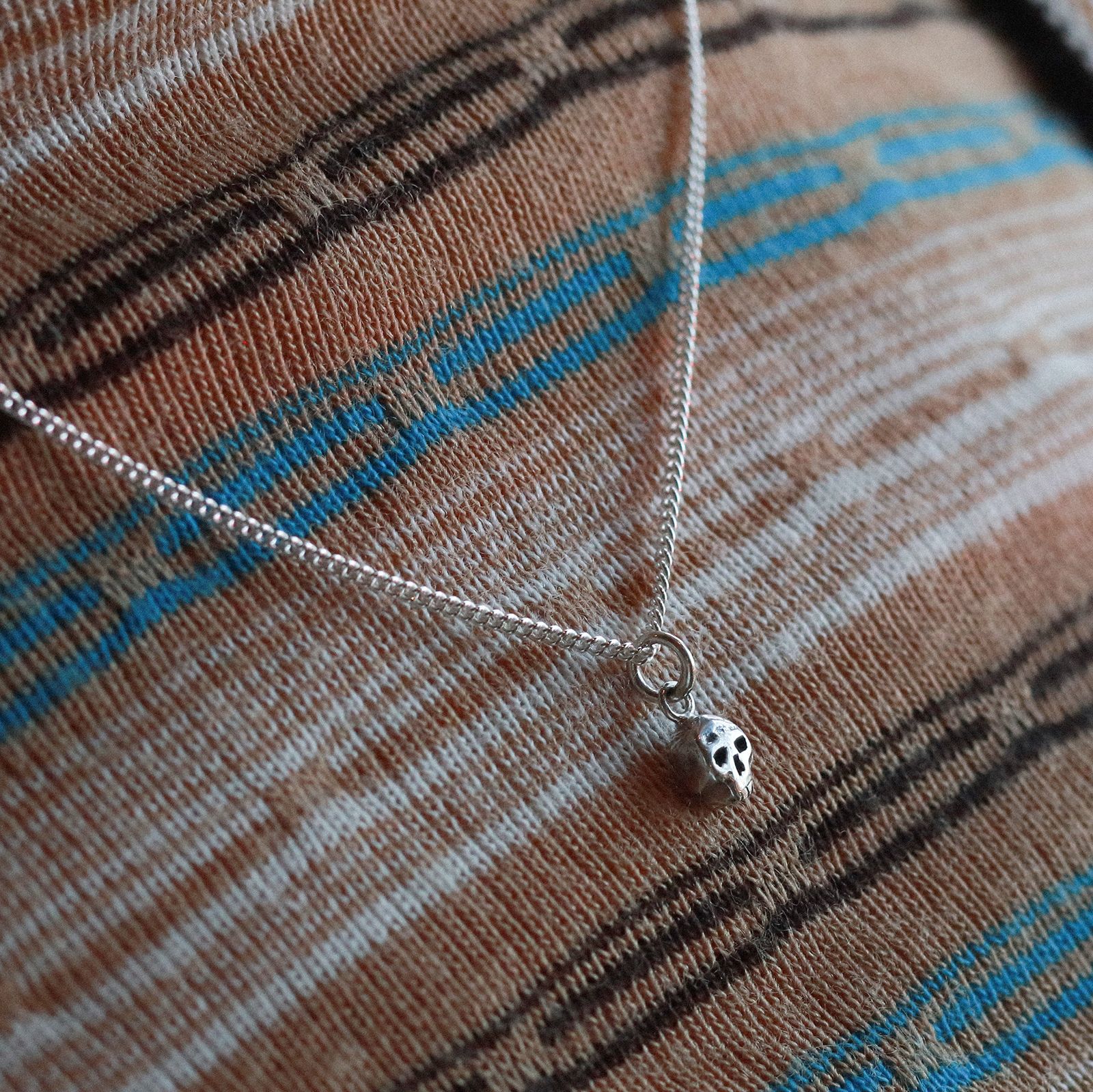 「Tiny Skull Necklace」ネックレス