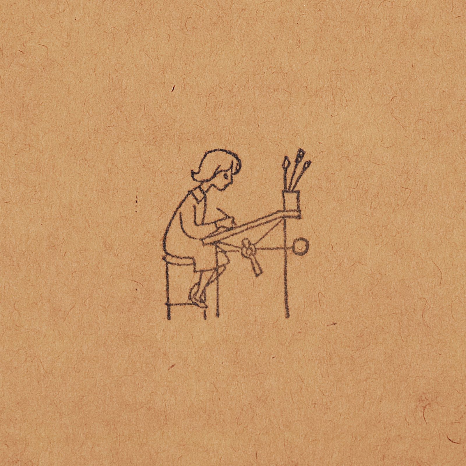 「イラストレーター」 ヴィンテージスタンプ フランス50s FERNAND NATHAN