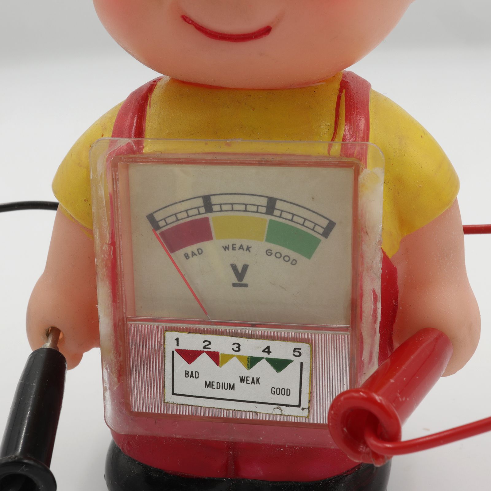 バッテリーチェッカービニールドール ソフビ 1950-1960s