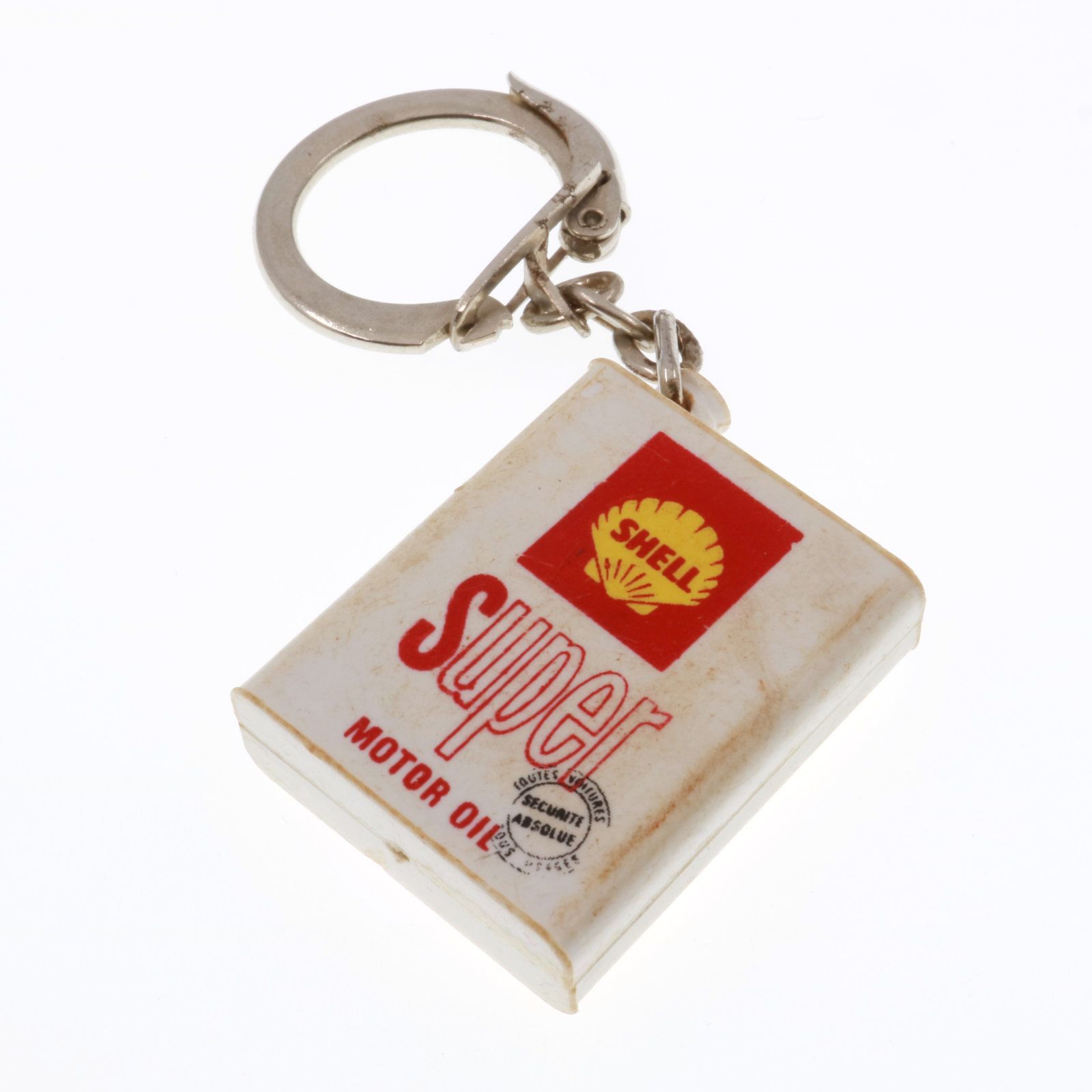 SHELL SUPER MOTOR OIL フレンチキーホルダー