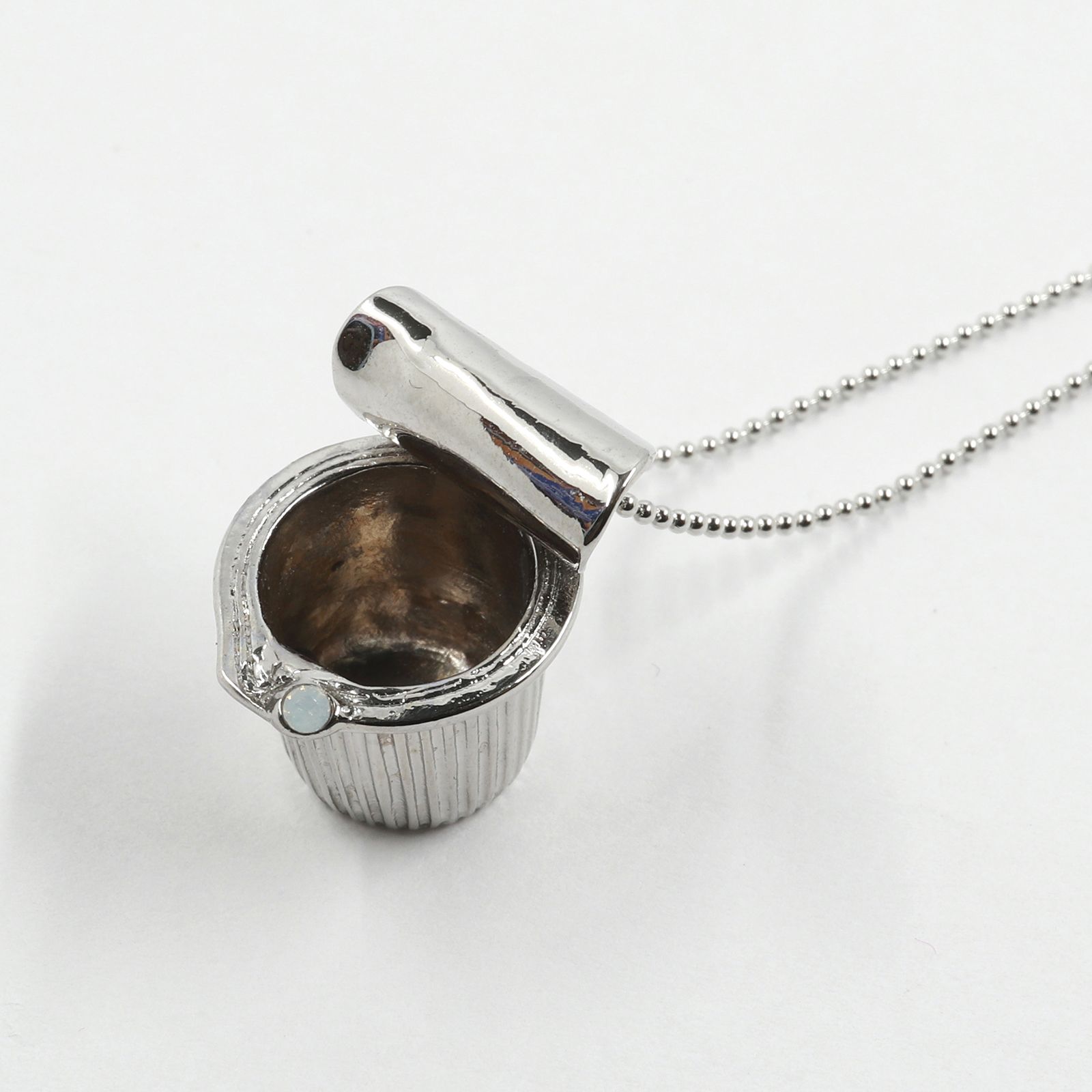 「coffee fresh necklace silver」ネックレス