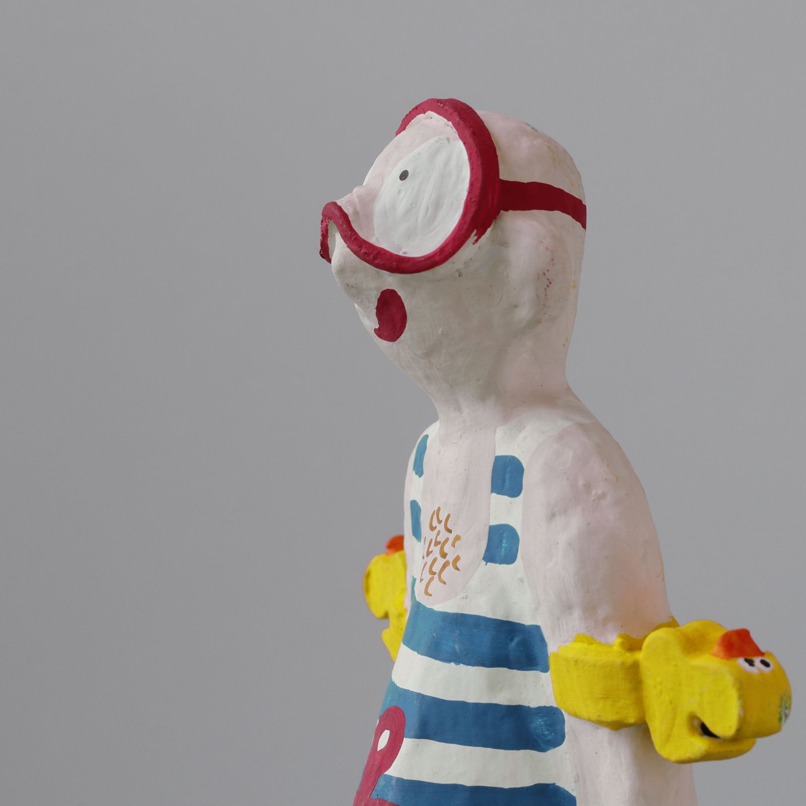 PAPIER MACHE SWIMMING GOGGLES MAN 【BATELA】