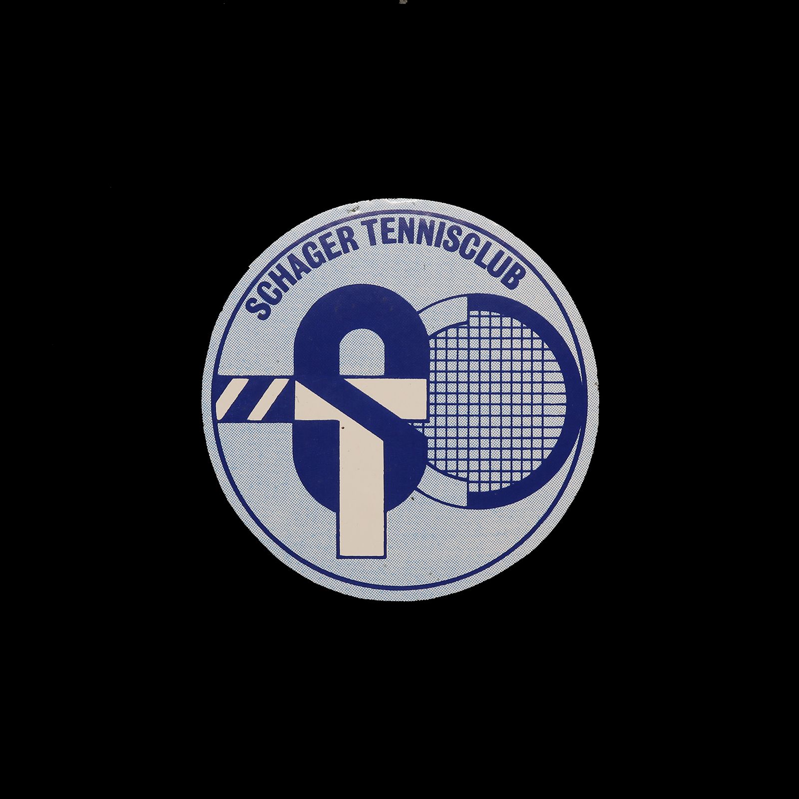 「SCHAGER TENNISCLUB」ヴィンテージステッカー ヨーロッパ