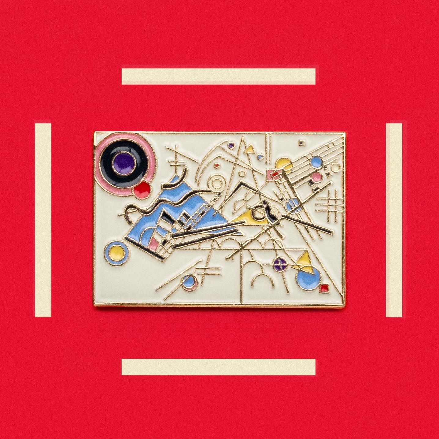 「Composition VIII」ピンズ コンポジション VIII/カンディンスキー