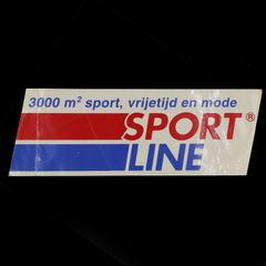 「SPORT LINE」ヴィンテージステッカー ヨーロッパ