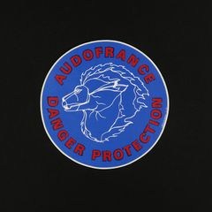 「AUDOFRANCE PROTECTION」ヴィンテージステッカー ヨーロッパ