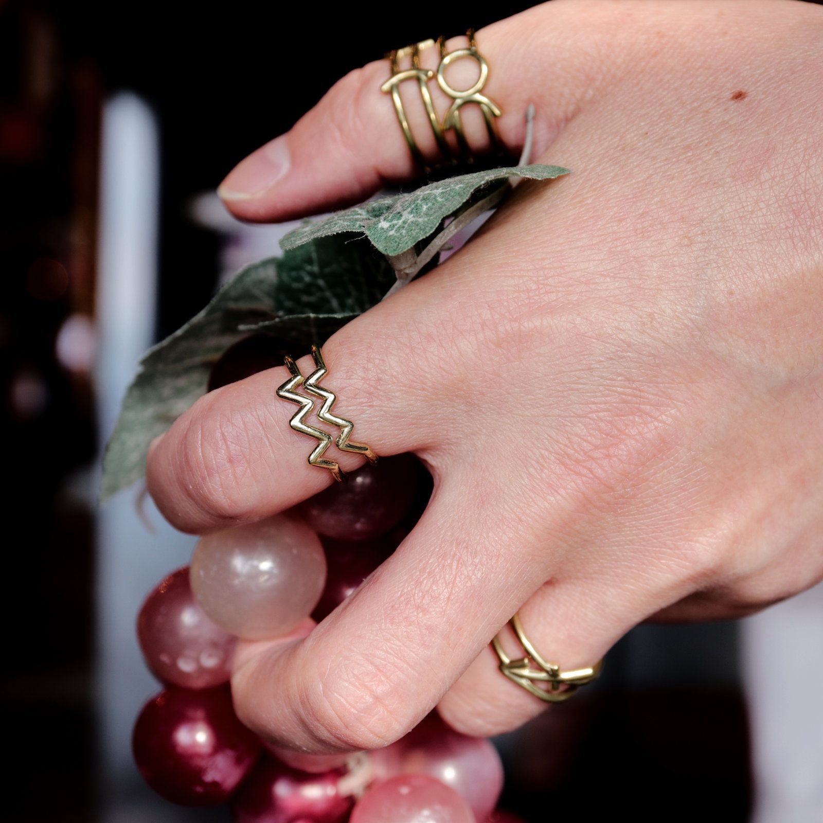 「horoscope ring Aries」リング おひつじ座 シルバー