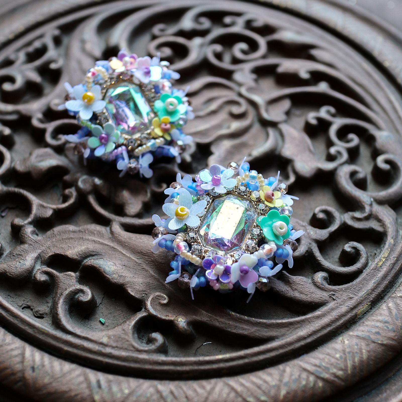「tresor BIJOUX FLEUR」イヤリング