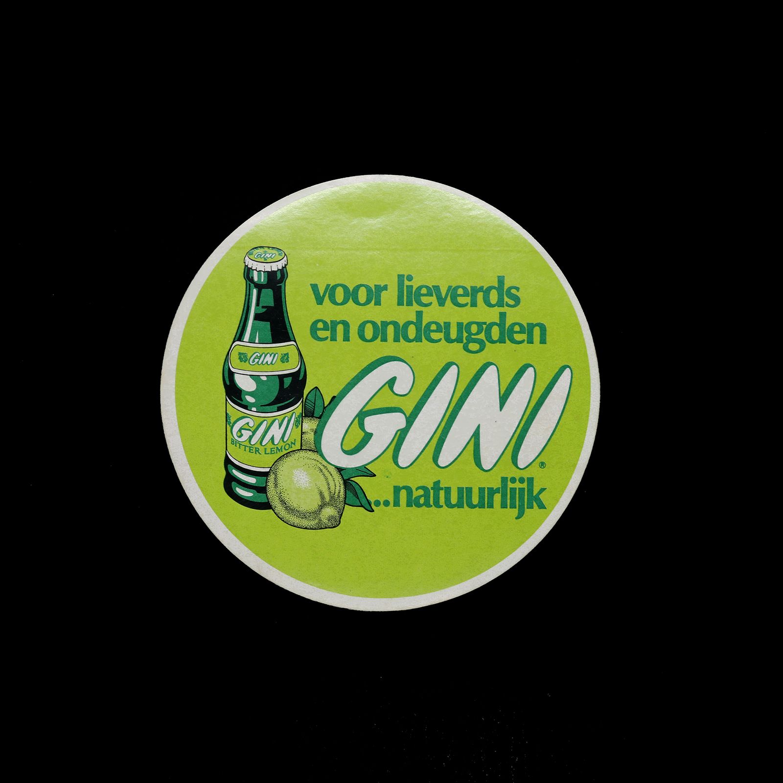 「GINI」ヴィンテージステッカー ヨーロッパ