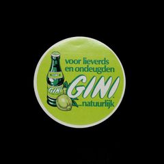 「GINI」ヴィンテージステッカー ヨーロッパ