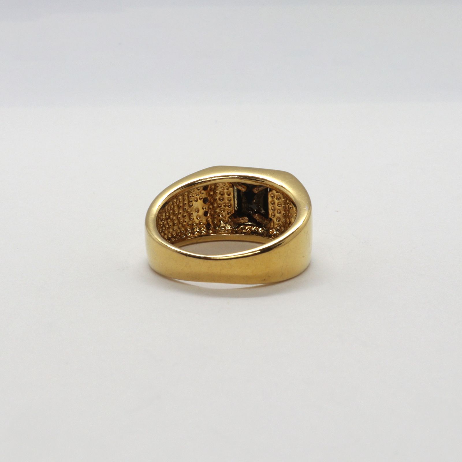 「スクエアブラック」デッドストックリング イギリス