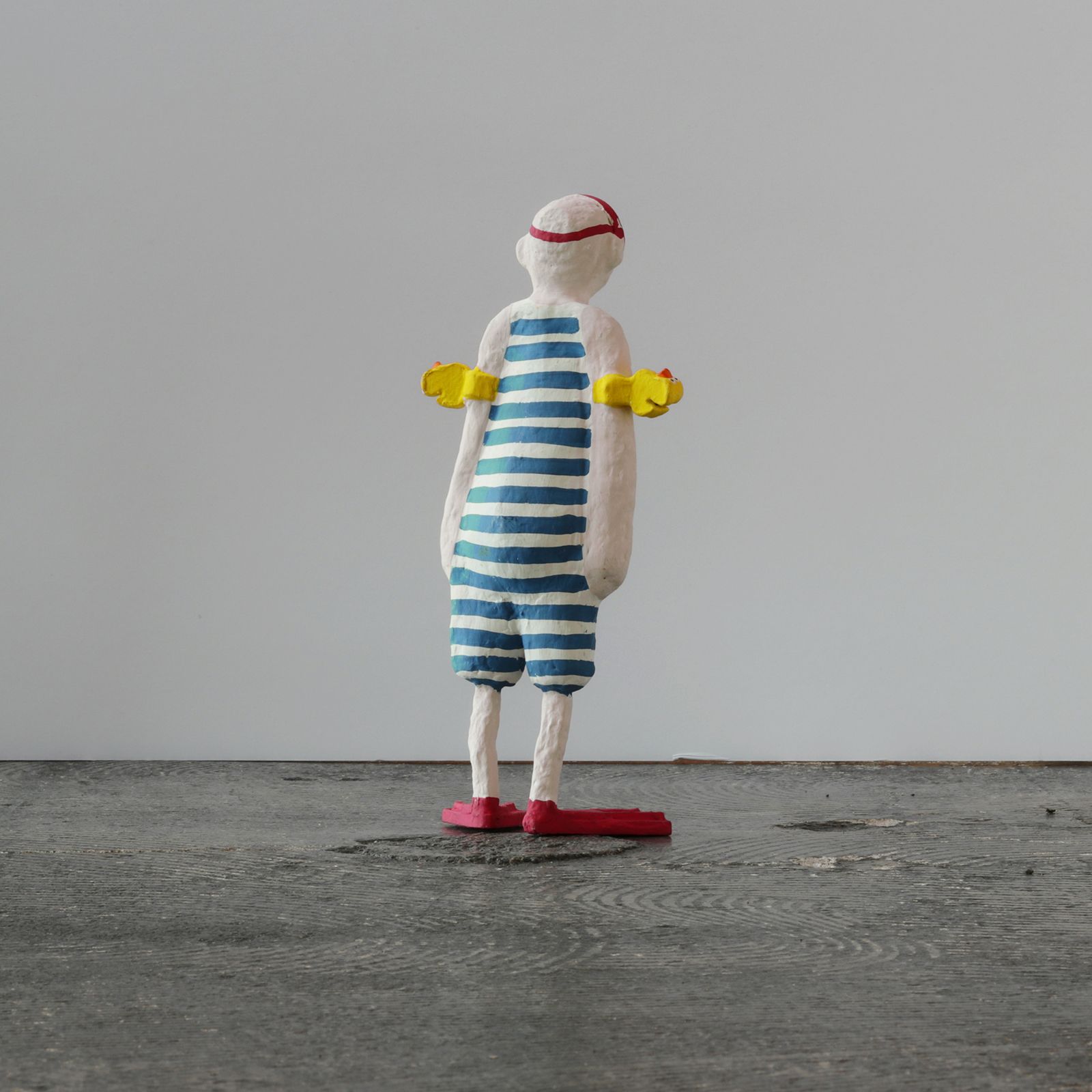 PAPIER MACHE SWIMMING GOGGLES MAN 【BATELA】